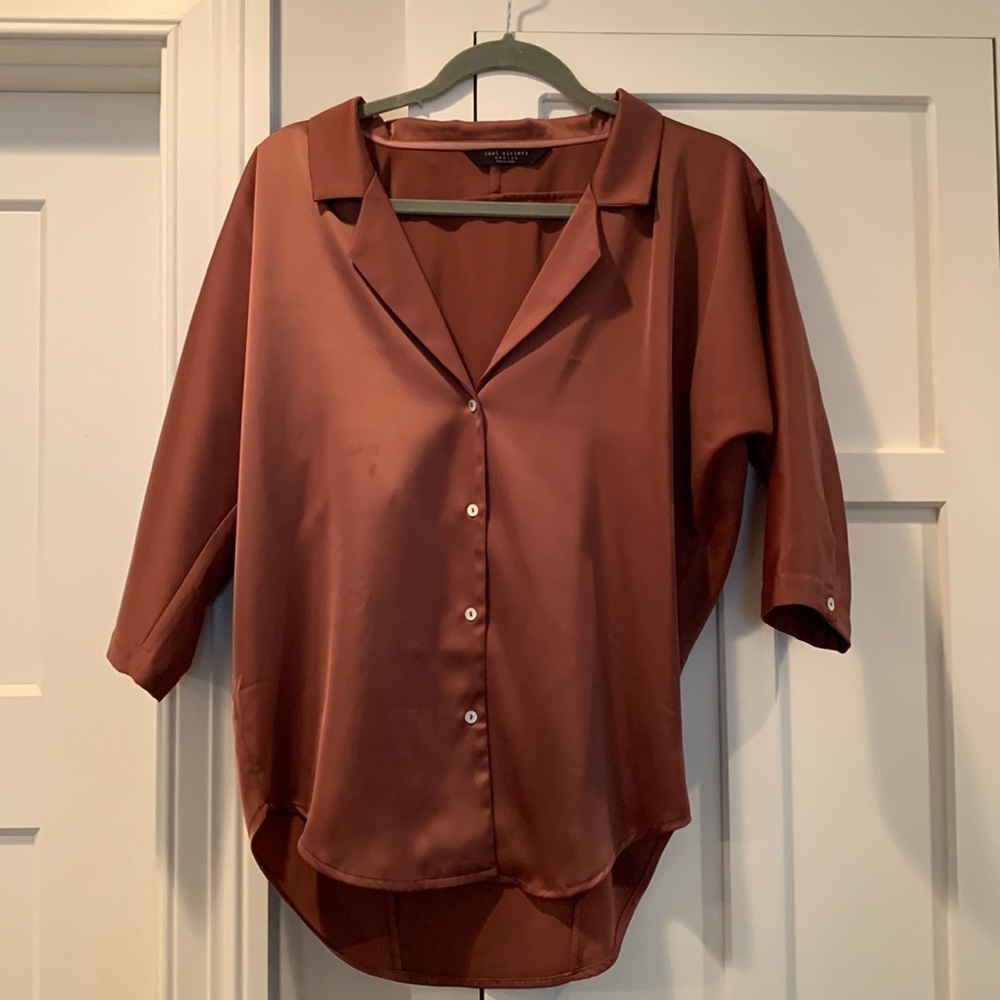 Dolman Sleeve Button up